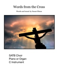 Words From the Cross SATB choral sheet music cover Thumbnail